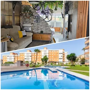 Appartement Saltillo Alto Gray Studio. Vistas Al Mar Y Piscina, Torremolinos